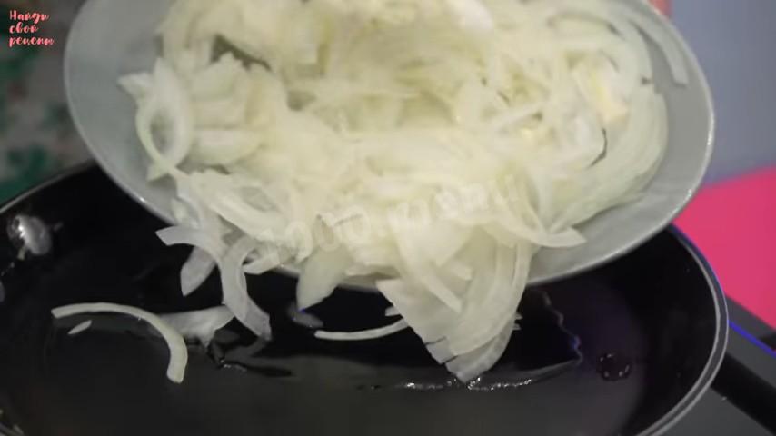Шаг 9 приготовления Изысканный мясной салат Министерский