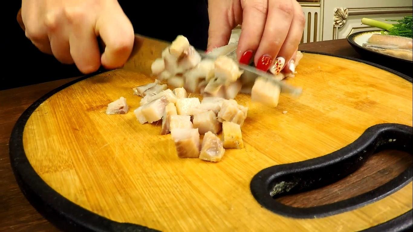 Шаг 2 приготовления Салат сельдь традиционный немецкий