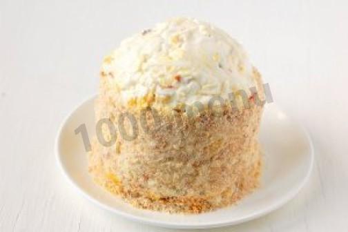 Шаг 10 приготовления Салат Пасхальный кулич