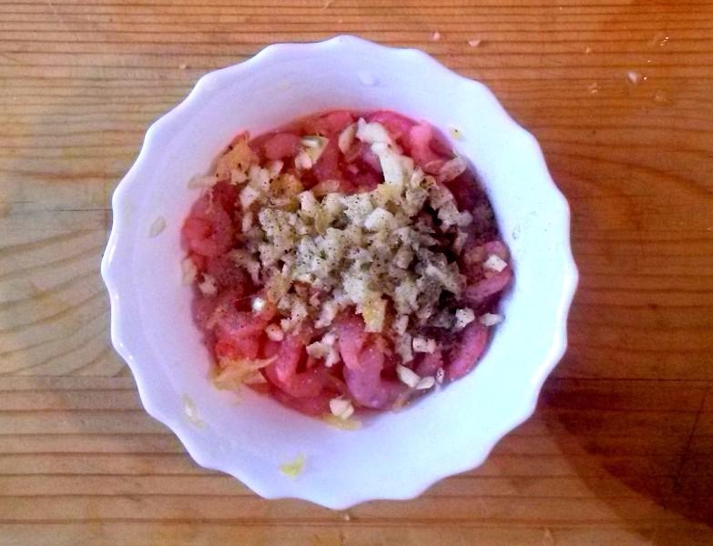 Шаг 4 приготовления Салат с креветками и апельсинами