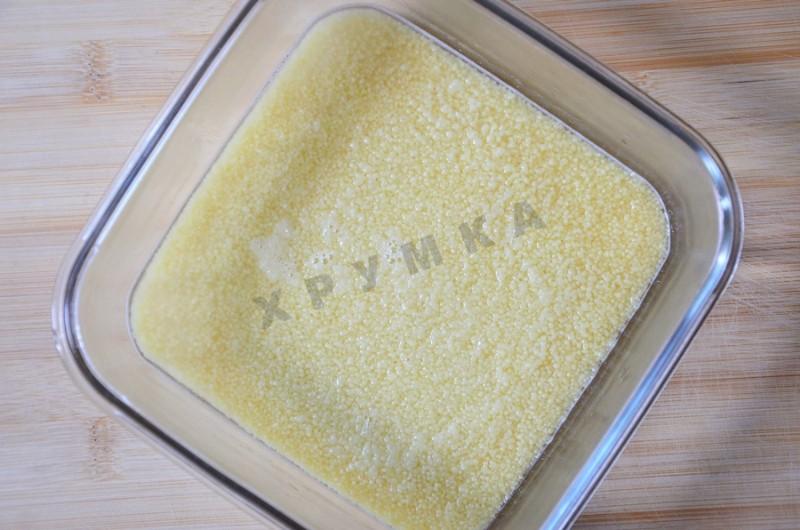 Шаг 2 приготовления Салат из кускуса и тунца