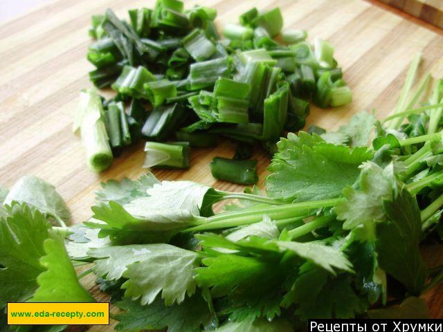 Шаг 5 приготовления Салат со свежими шампиньонами