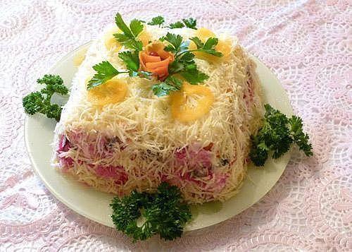 Обложка рецепта Салат по-королевски