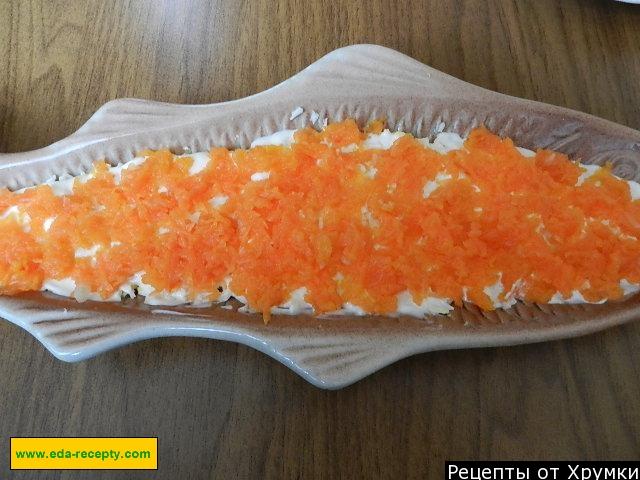 Шаг 4 приготовления Салат Сельдь Под Шубой или Шуба