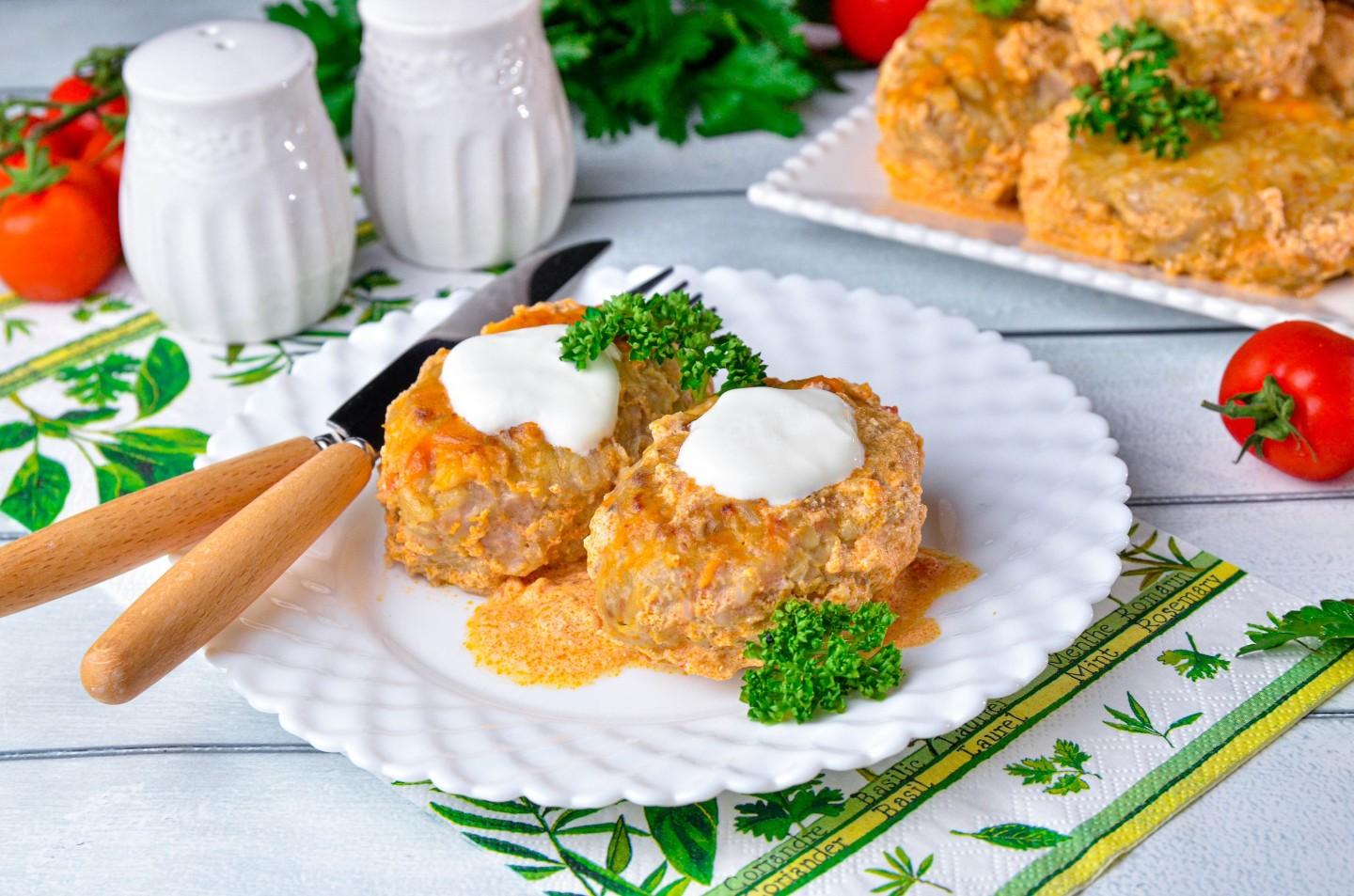 Обложка рецепта Ленивые голубцы с рисом капустой и фаршем в кастрюле