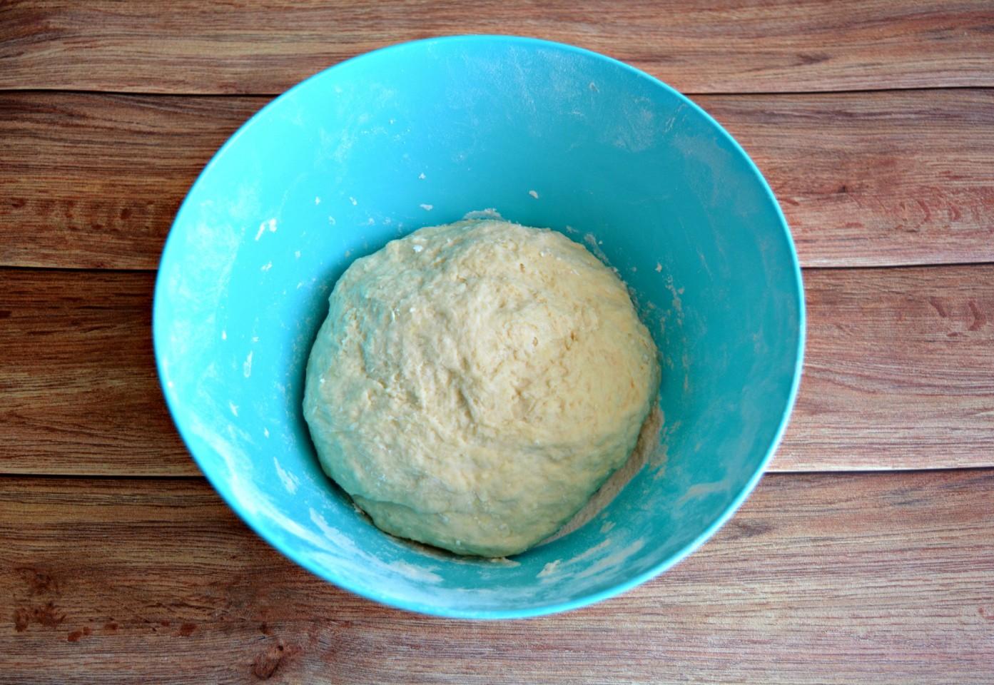 Шаг 4 приготовления Вареники с клубникой