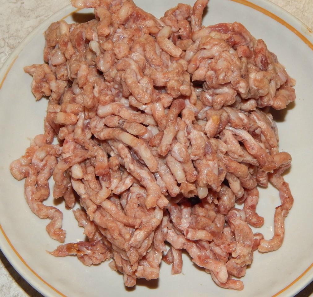 Шаг 1 приготовления Котлеты из мясного фарша в духовке