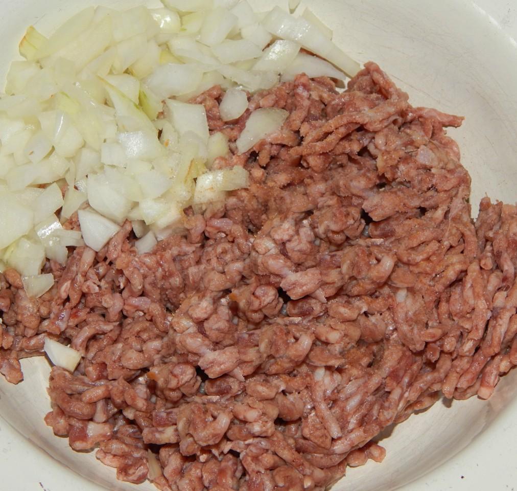 Шаг 4 приготовления Котлеты из мясного фарша в духовке