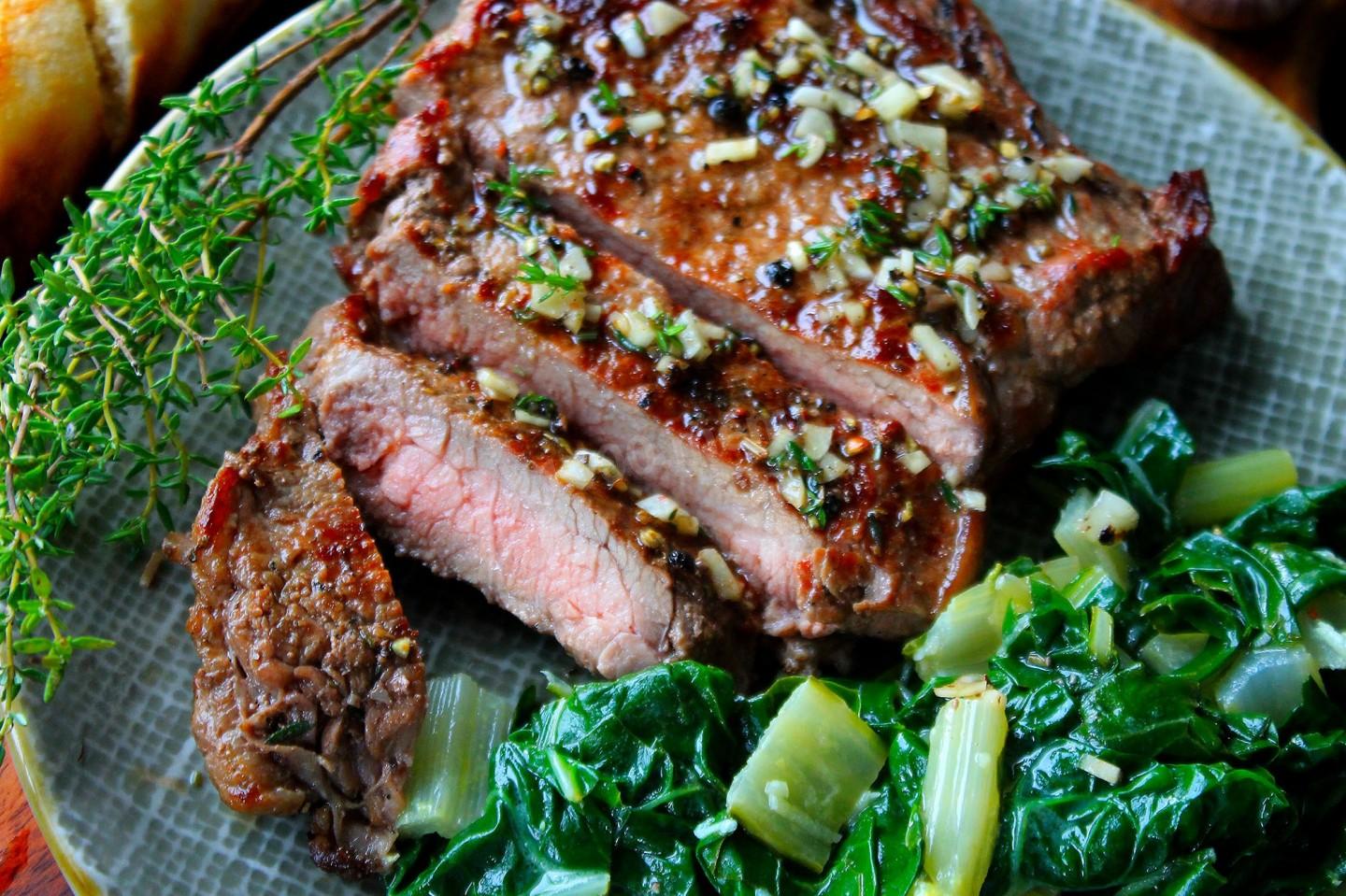 Шаг 13 приготовления Мясо на углях жаренное