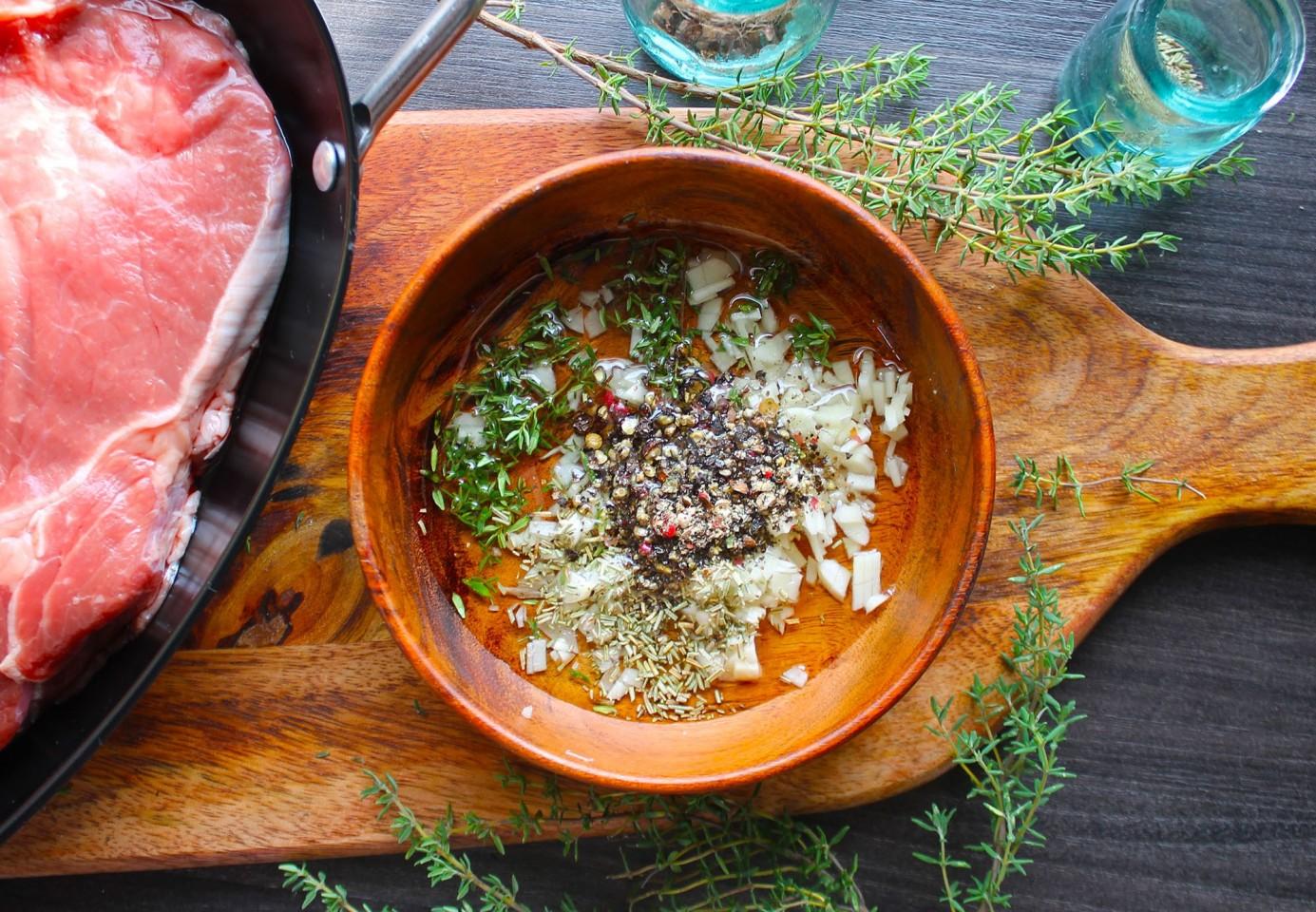 Шаг 5 приготовления Мясо на углях жаренное