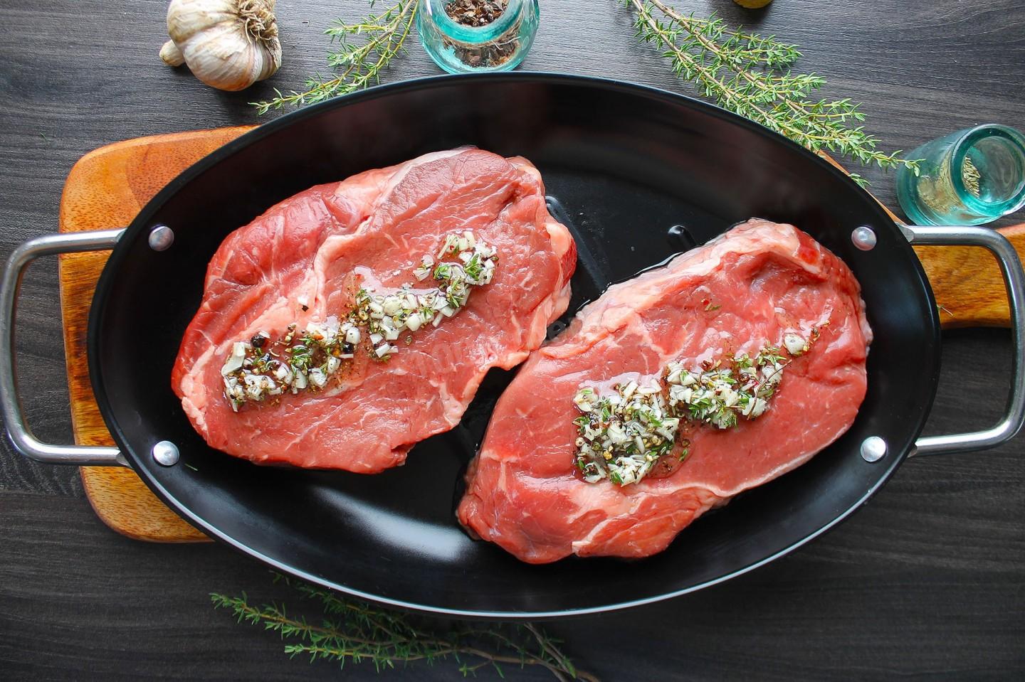 Шаг 6 приготовления Мясо на углях жаренное