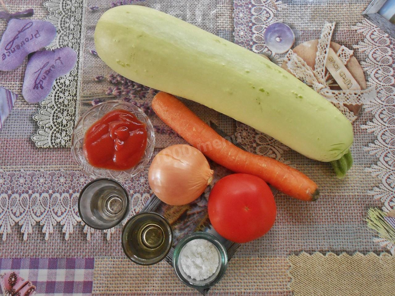 Шаг 1 приготовления Кабачковая икра простая через мясорубку без чеснока
