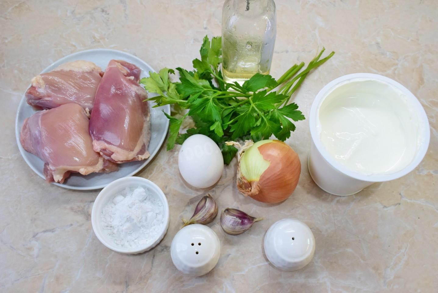 Шаг 1 приготовления Рубленные котлеты из куриного филе