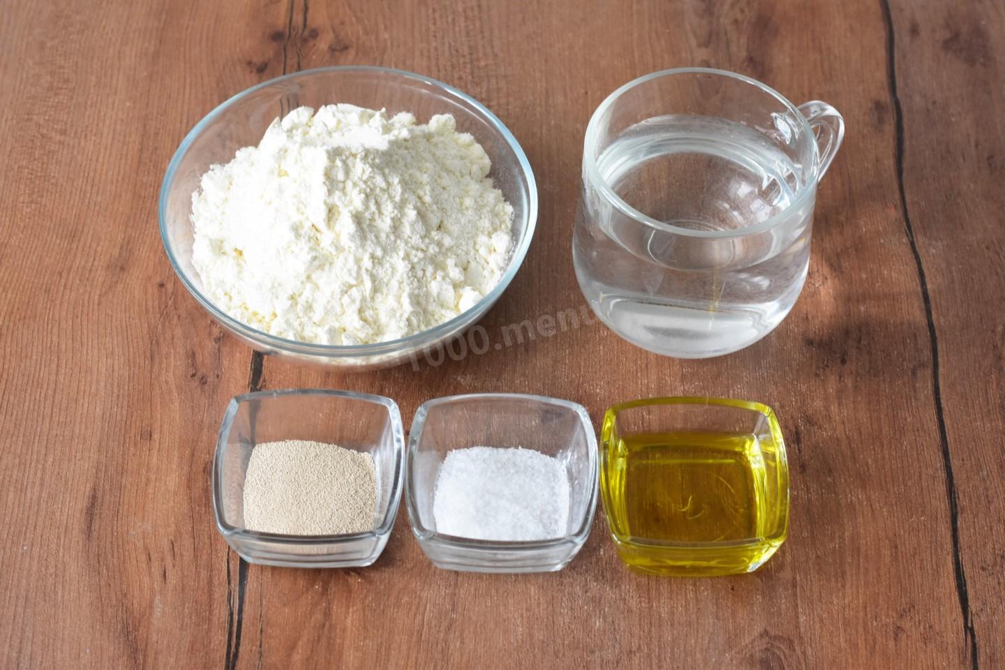 Шаг 1 приготовления Римская пицца