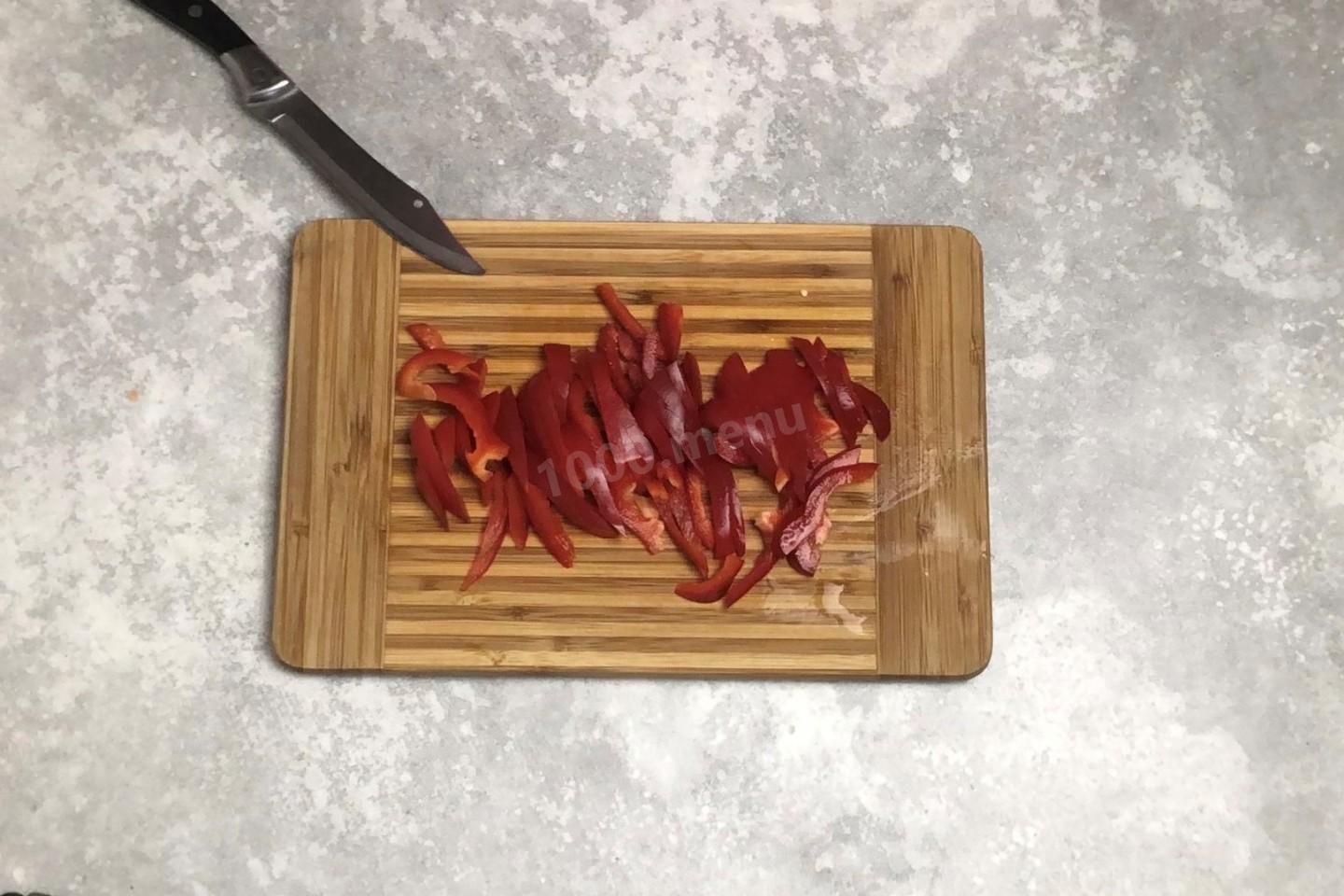 Шаг 5 приготовления Мясо по китайски в кисло сладком соусе