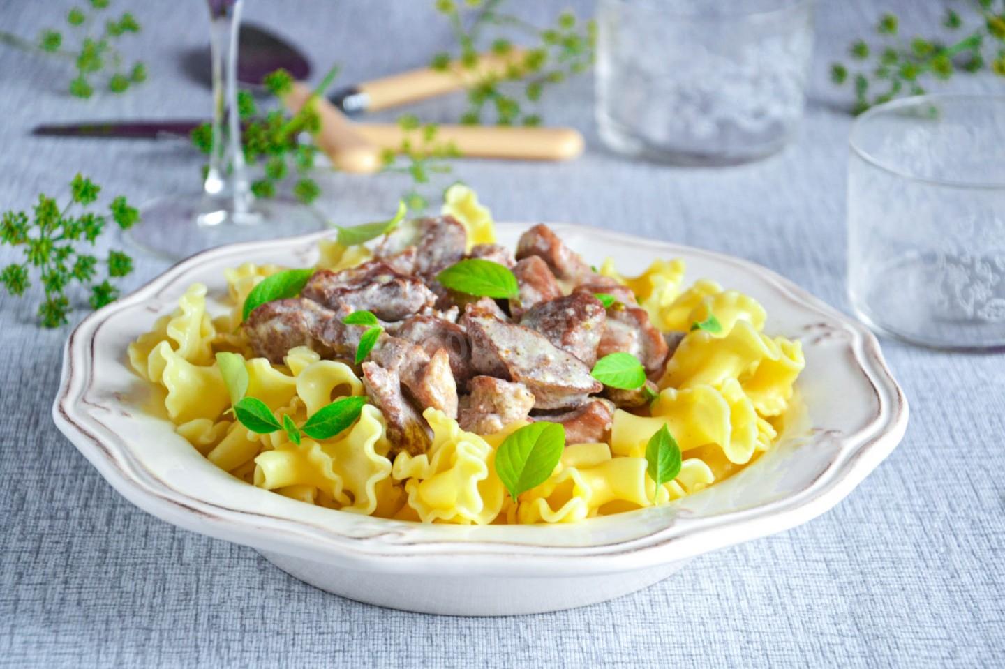 Обложка рецепта Паста с мясом