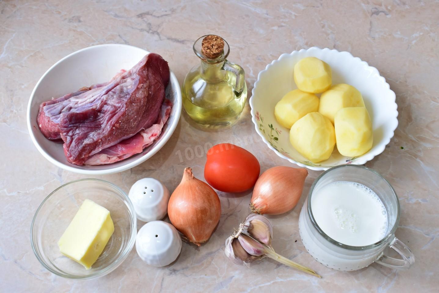 Шаг 1 приготовления Подлив к картофельному пюре с мясом