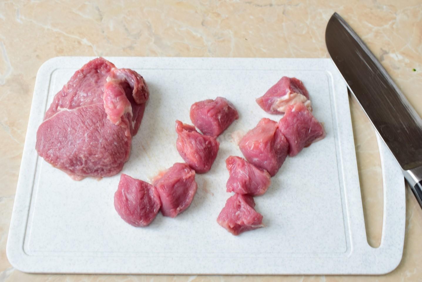 Шаг 2 приготовления Подлив к картофельному пюре с мясом