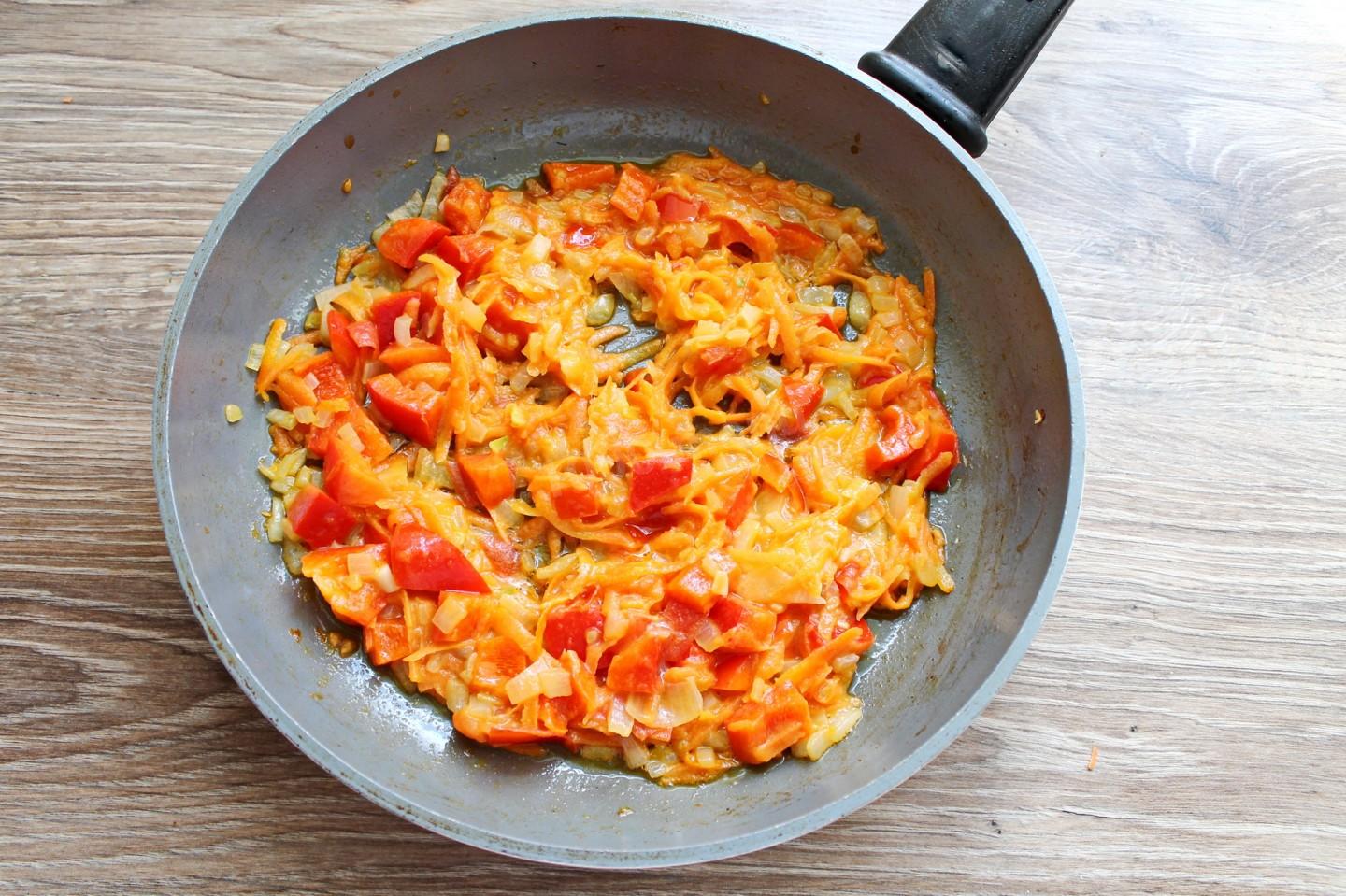 Шаг 7 приготовления Вкусная перловка на гарнир