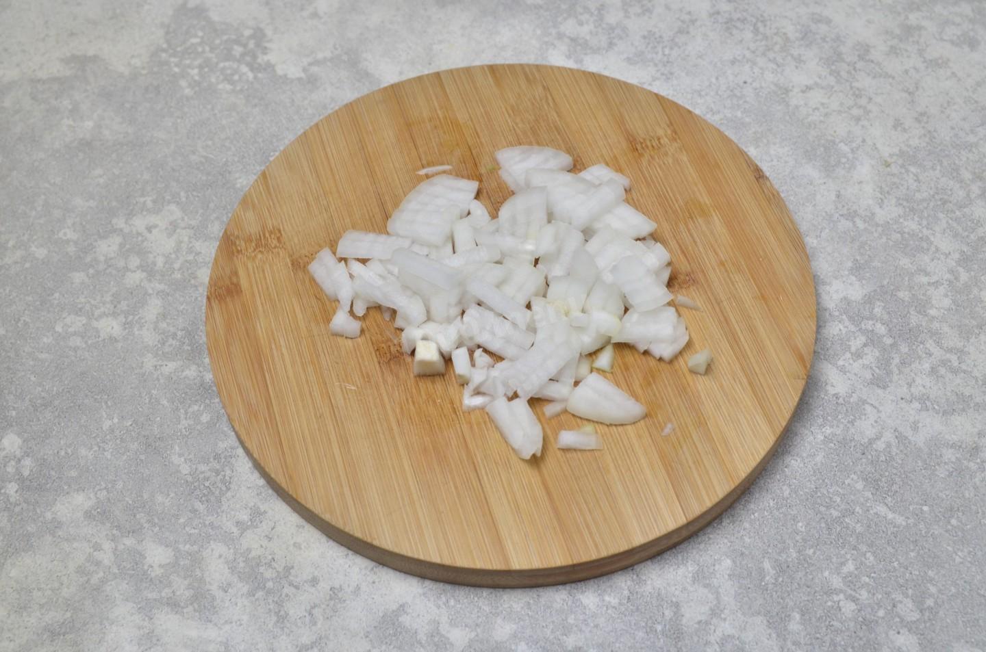 Шаг 2 приготовления Лобио из стручковой фасоли