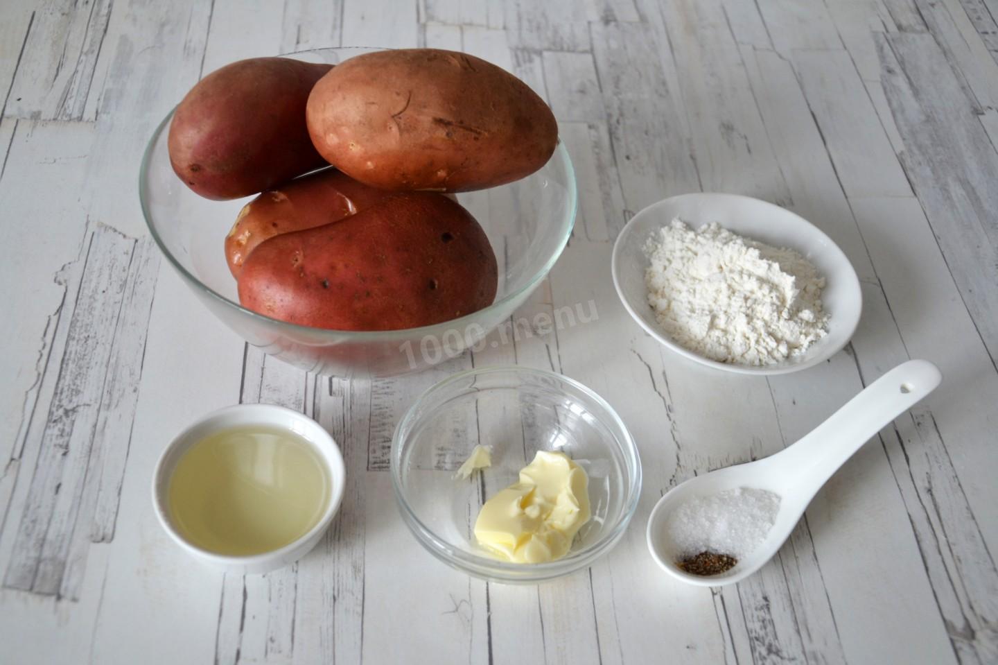 Шаг 1 приготовления Жареная картошка с золотистой корочкой