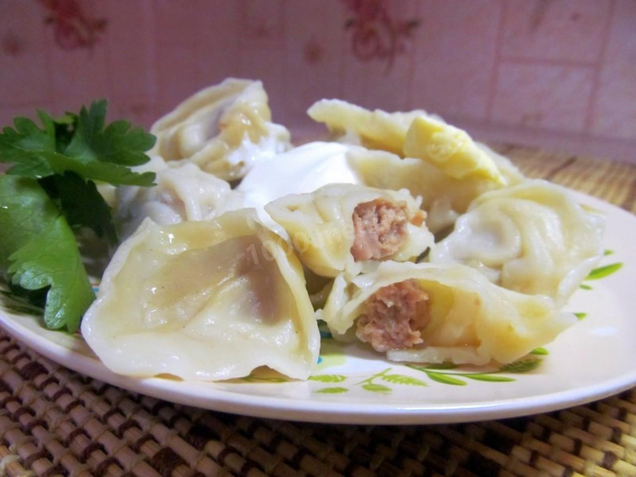 Шаг 19 приготовления Свиные пельмени из свинины