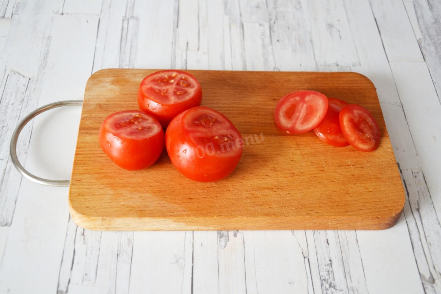 Шаг 6 приготовления Салат Красные маки с курицей