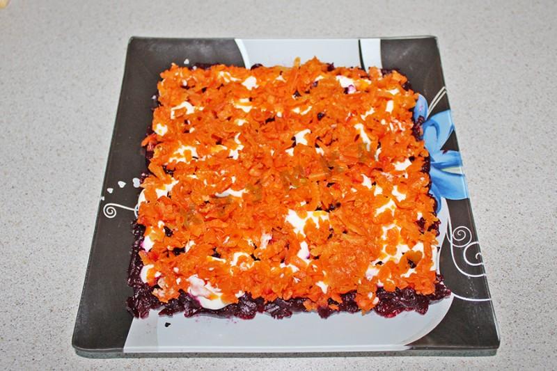 Шаг 5 приготовления Салат Вдохновение с курицей