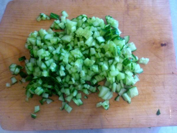 Шаг 3 приготовления Салат Царский с курицей