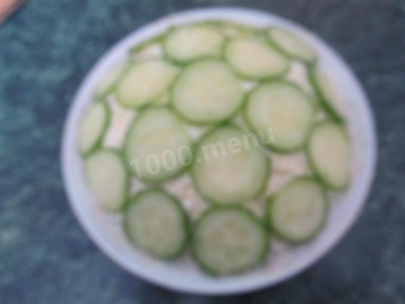 Шаг 9 приготовления Салат яблоко морковь яйцо сыр