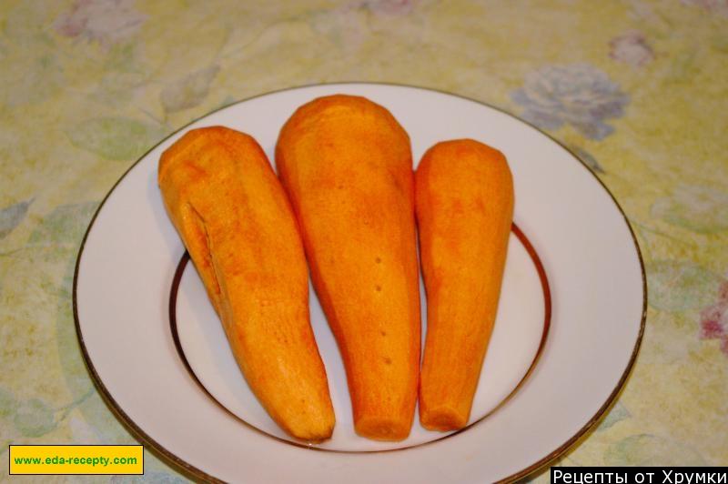 Шаг 2 приготовления Салат из сырой моркови с грецкими орехами и медом