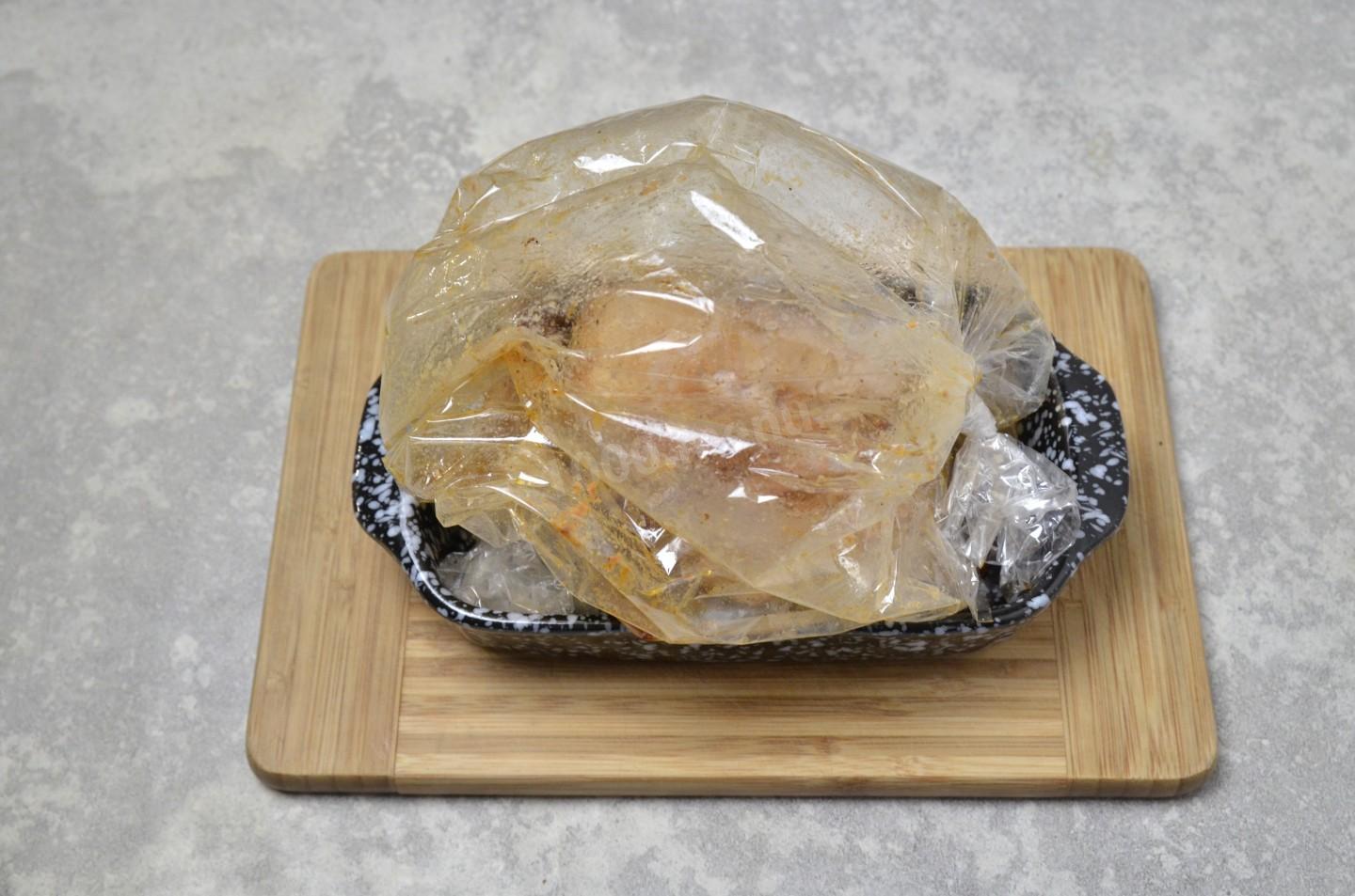 Шаг 4 приготовления Мясо в микроволновке