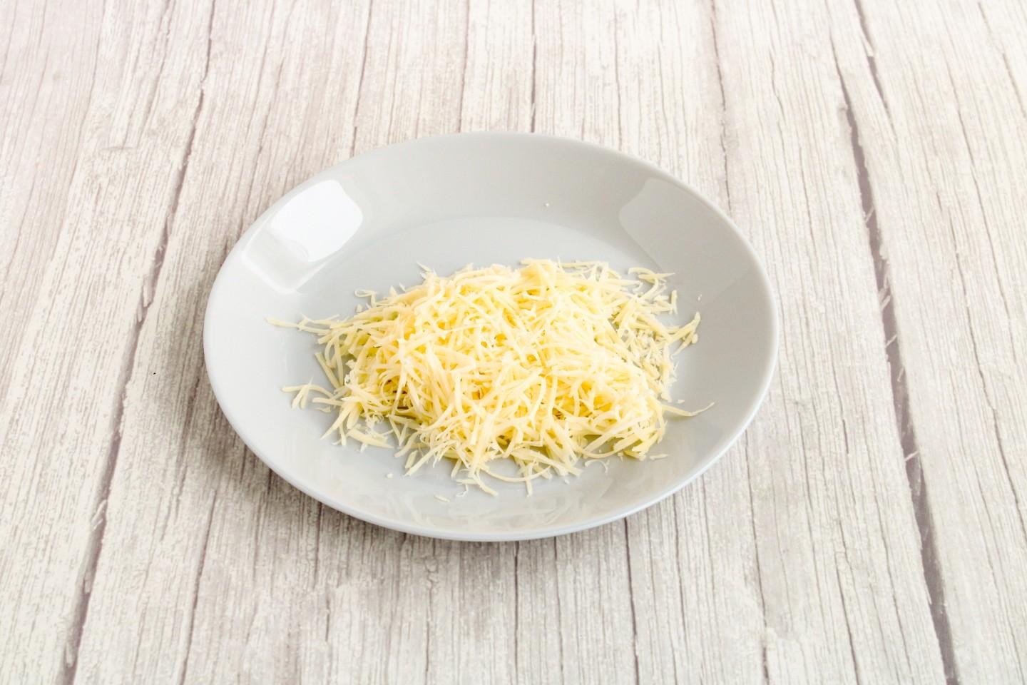 Шаг 4 приготовления Фасоль с сыром