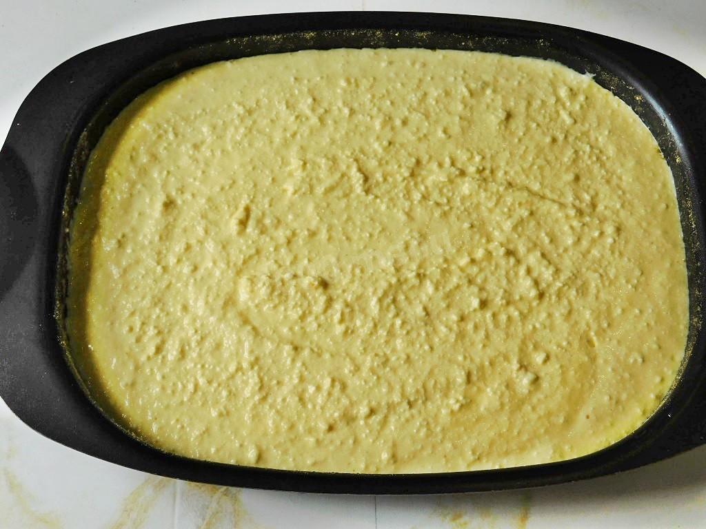 Шаг 5 приготовления Творожная запеканка с яблоками в духовке