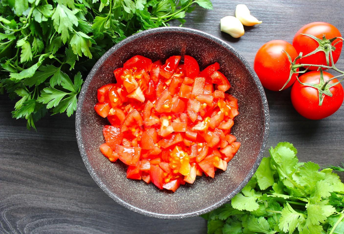 Шаг 3 приготовления Цветная капуста с кабачками