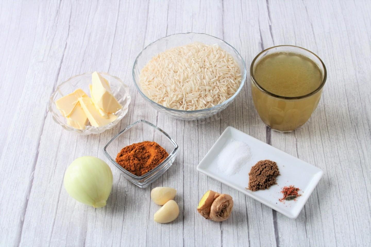 Шаг 1 приготовления Карри с рисом