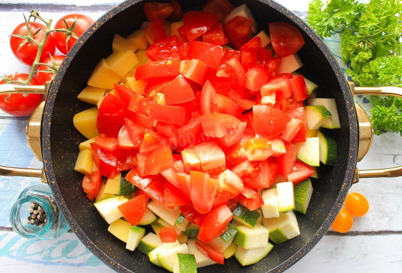 Шаг 12 приготовления Мясное рагу с овощами из свинины
