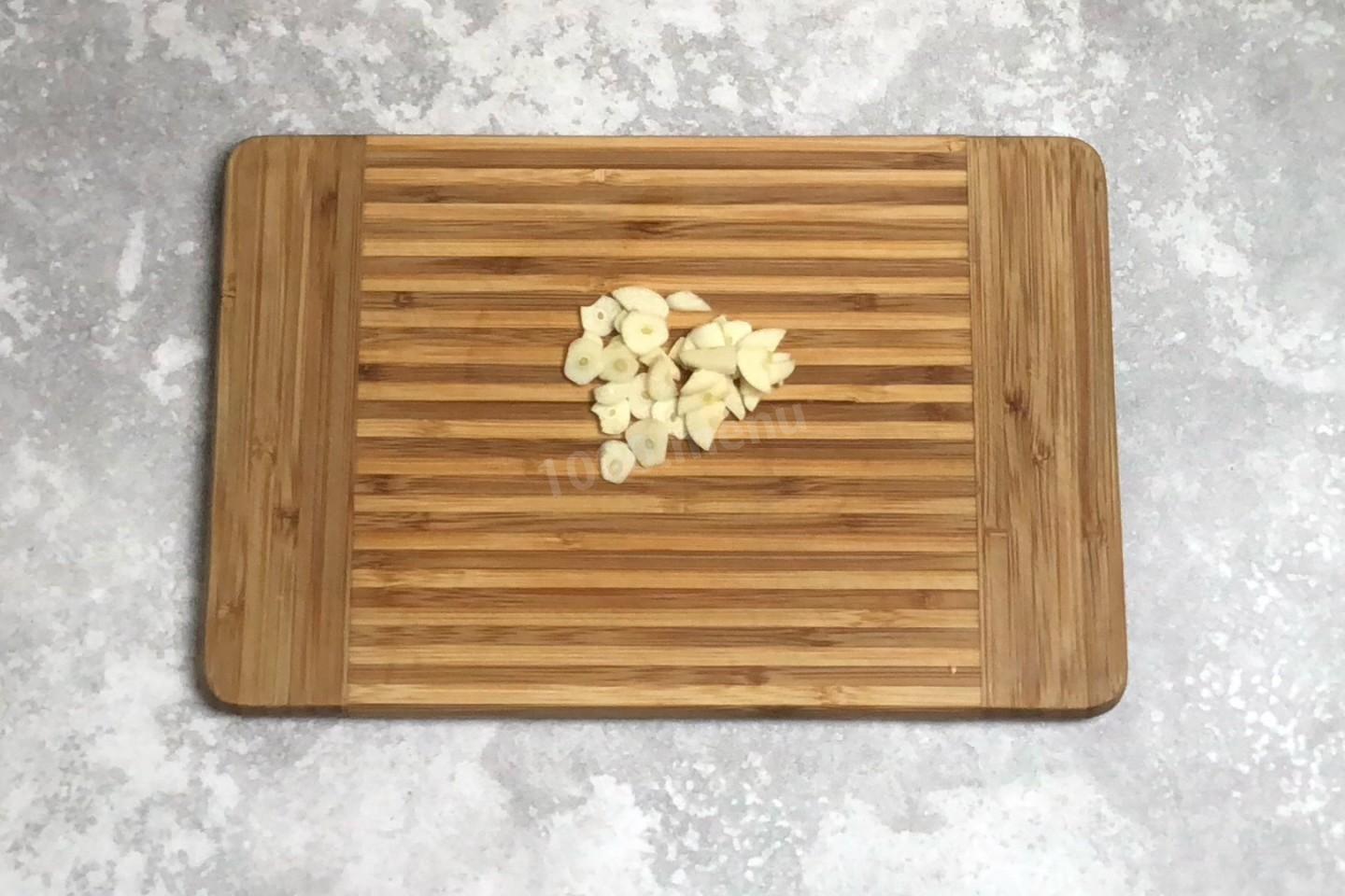 Шаг 2 приготовления Паста пенне Арабьята