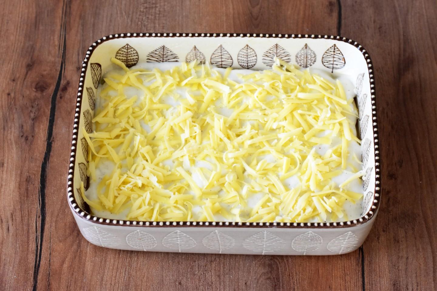Шаг 15 приготовления Запеканка из макарон с фаршем в духовке мясная