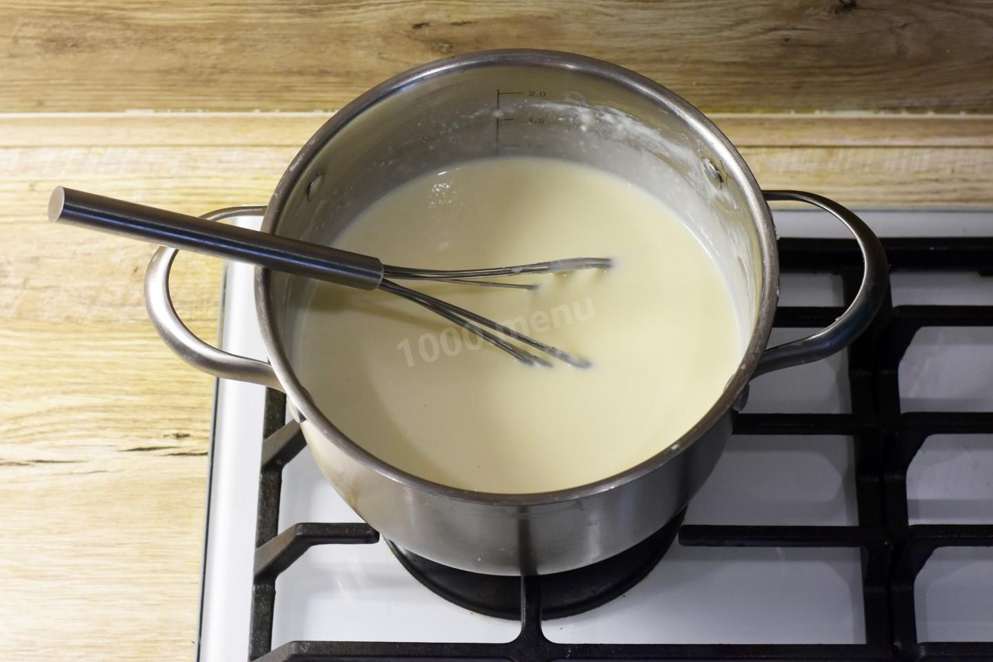 Шаг 8 приготовления Запеканка из макарон с фаршем в духовке мясная