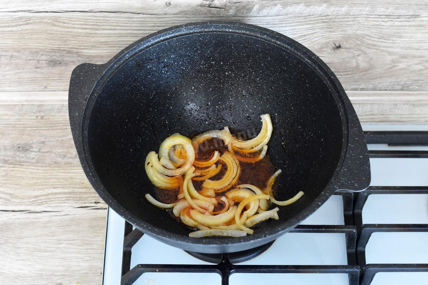 Шаг 10 приготовления Жаркое из курицы с картошкой