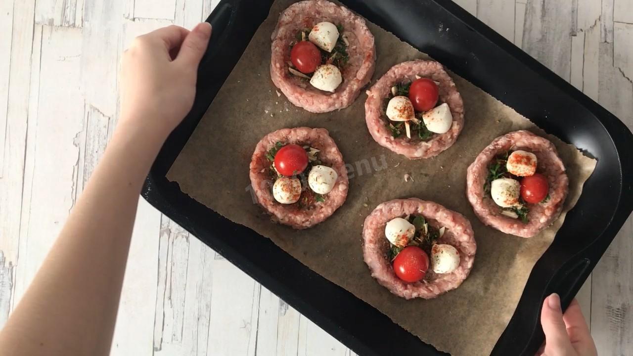 Шаг 12 приготовления Куриные гнезда в духовке