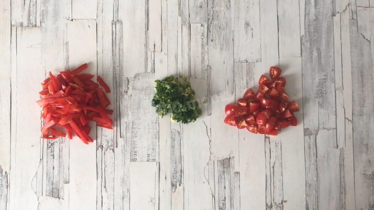 Шаг 3 приготовления Гнезда с грибами