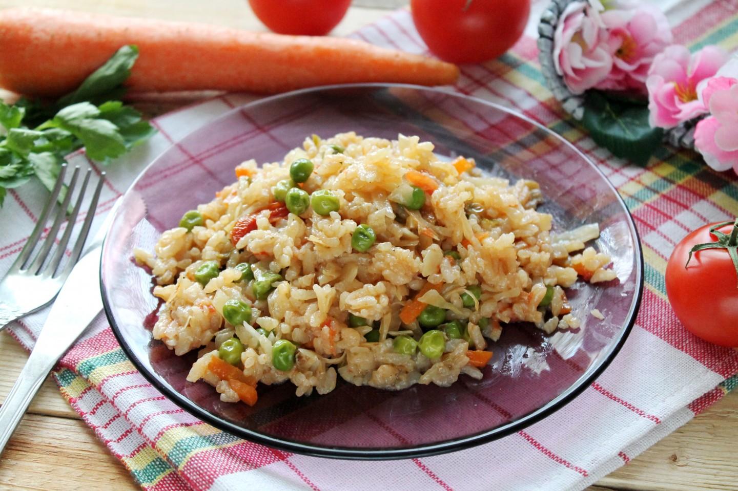 Шаг 14 приготовления Овощное рагу с рисом