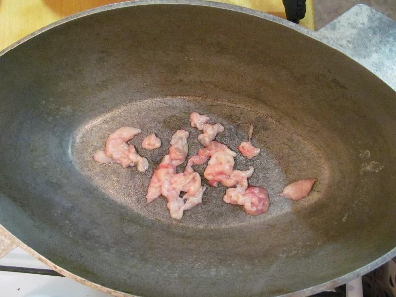 Шаг 7 приготовления Плов из утки в казане на плите
