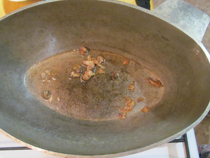 Шаг 8 приготовления Плов из утки в казане на плите