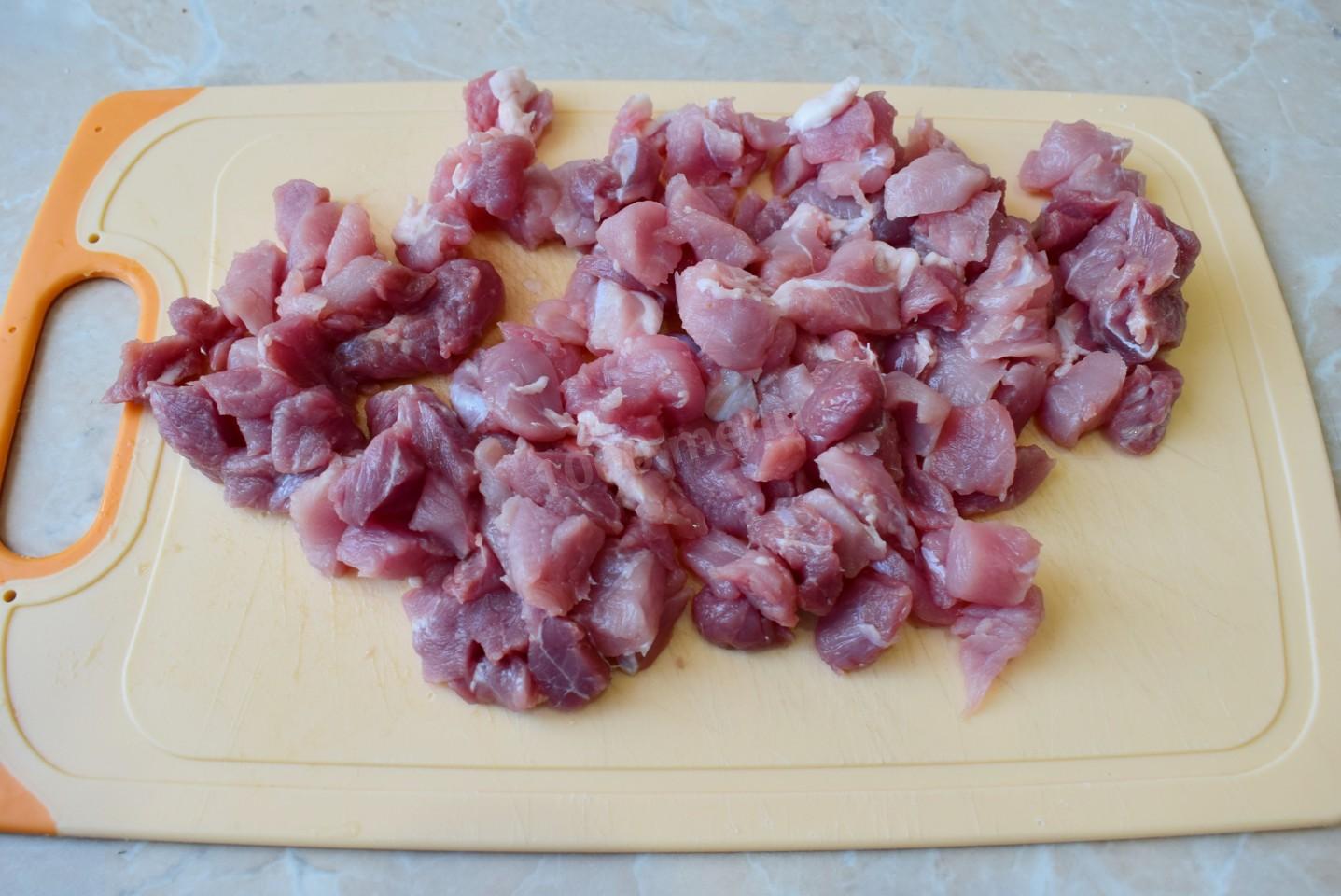 Шаг 4 приготовления Запеканка мясная с картофелем в духовке