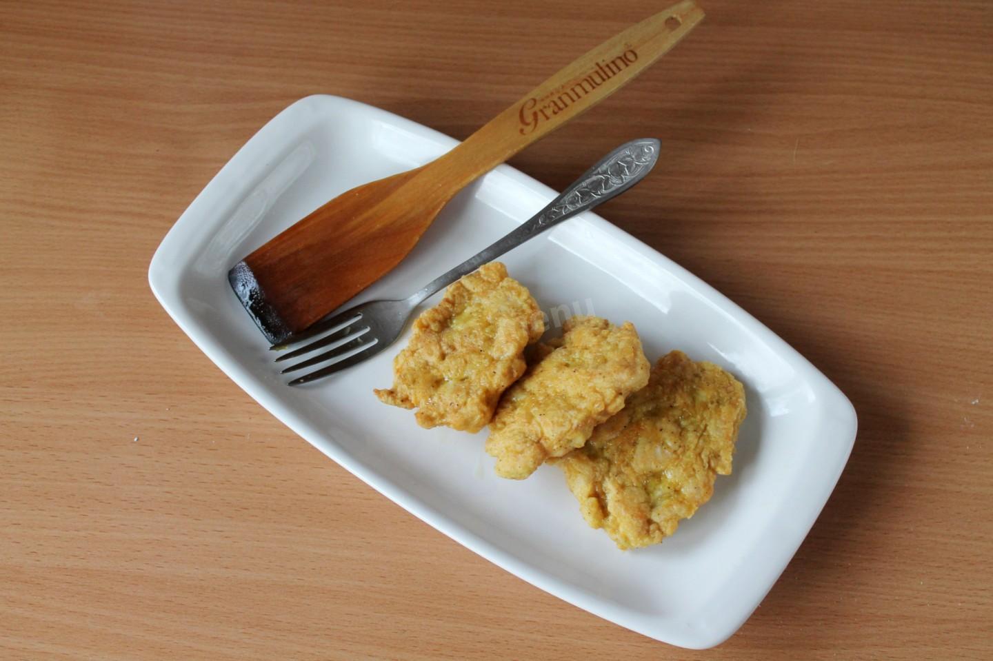 Шаг 6 приготовления Котлеты из куриной грудки с сыром