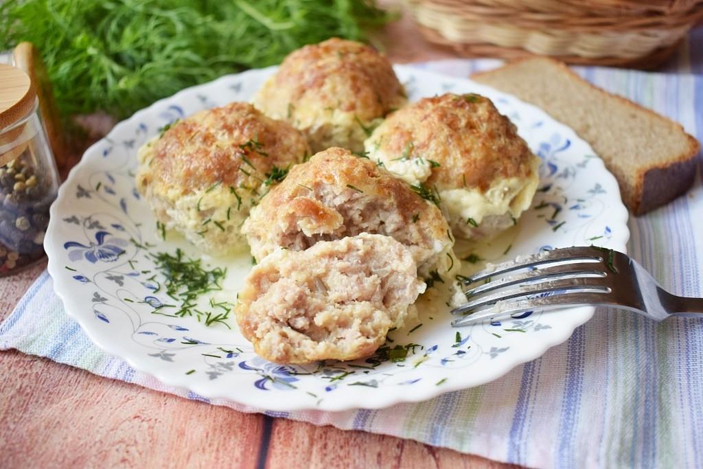 Шаг 8 приготовления Мясные шарики в духовке из фарша