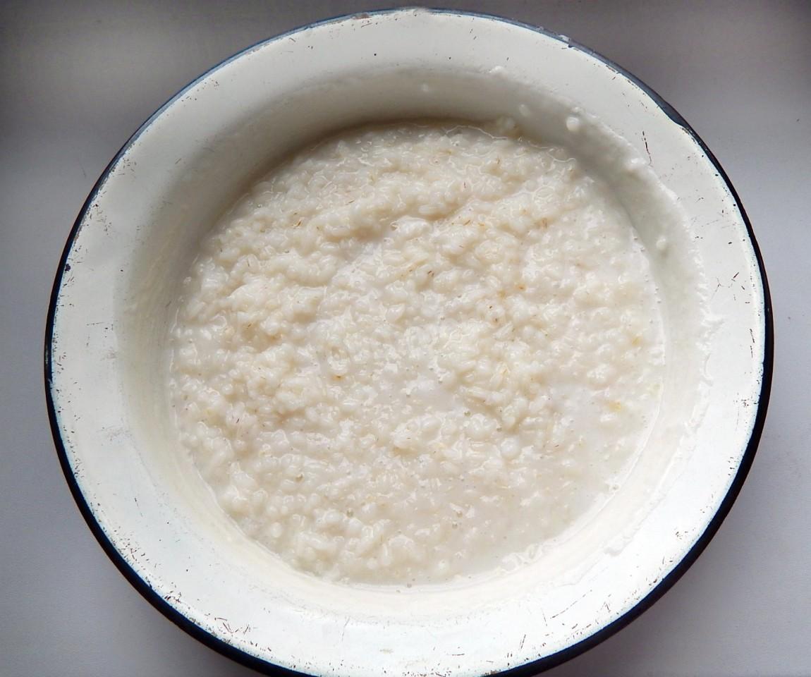 Шаг 4 приготовления Рисовая каша на кокосовом молоке